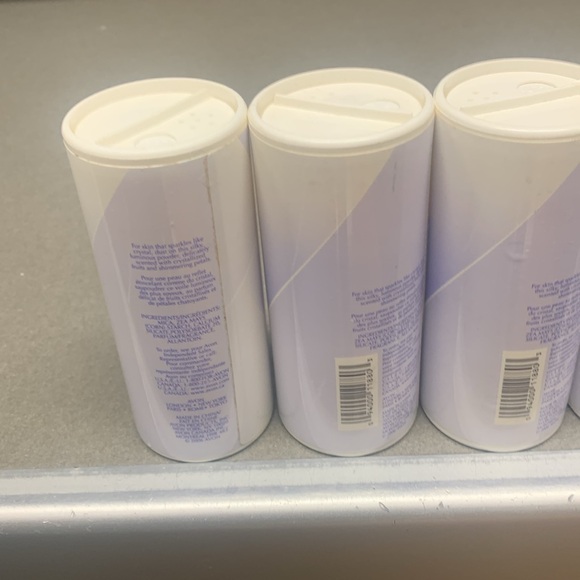 Avon Crystal Aura Shimmering Body Powder Vintage Rare Factory Sealed - Picture 5 of 12